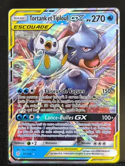 Carte Pokemon Tortank & Tiplouf GX 38/236 SL11 Harmonie Des Esprits FR - Image 2