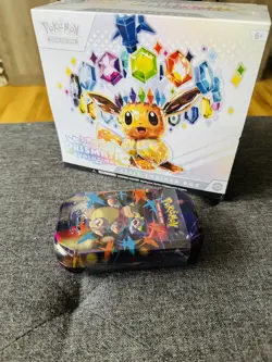 Pokemon Prismatic Evolutions ETB Elite Trainer Box + 1x MEGA EVO Mini Tin Sealed - Image 5