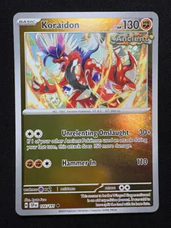 Koraidon 116/191 Reverse Holo Uncommon LP-NM - Pokemon S&V Surging Sparks SSP - Image 1