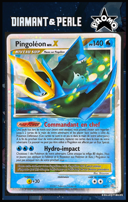 Carte Pokemon Pingoleon Niv.X DP11 Promo Diamant & Perle FR - Image 1