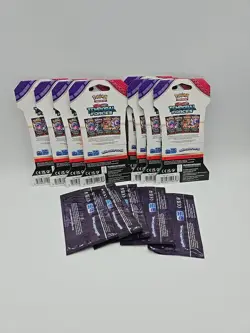 8x Pokemon Temporal Forces Sleeved Booster Packs + 5 Trick Or Trade packs - Image 2