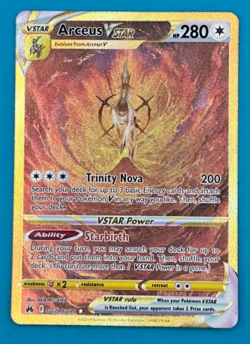 POKEMON TCG - CROWN ZENITH GALARIAN GALLERY - ARCEUS VSTAR GG70/GG70 - Image 1