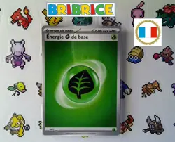 Carte pokemon Energie Plante Grass Energy SVE 001/16 Reverse Pokeball FR - Image 1