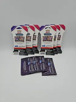 6x Pokemon Temporal Forces Sleeved Booster Packs +4x Trick Or Trade - Image 2