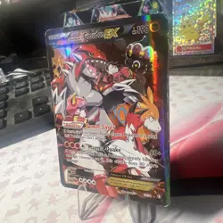 Pokemon TCG Team Magma's Groudon-EX Double Crisis Holo HP-Poor 15/34 - Image 3