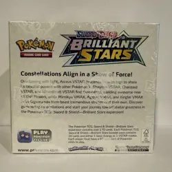 Pokemon TCG Brilliant Stars Booster Box Factory Sealed Sword & Shield Era - Image 4