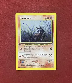 Pokemon - Houndour - 1st Edition Neo Discovery - Holo - Excellent/Near Mint - Image 1