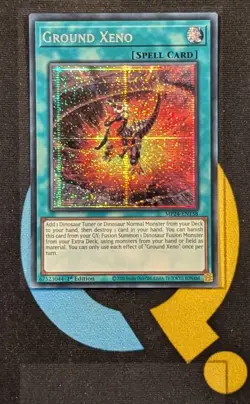 MP24-EN138 Ground Xeno Prismatic Secret Rare 1st Edition YuGiOh - Image 1