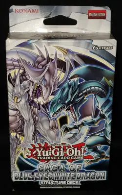 Yu-Gi-Oh Cards Structure Deck - Saga Of Blue-Eyes White Dragon New Sealed - Image 1