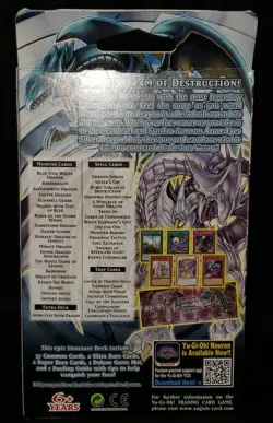 Yu-Gi-Oh Cards Structure Deck - Saga Of Blue-Eyes White Dragon New Sealed - Image 3