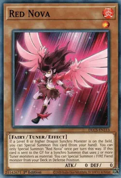 Yugioh Red Nova DLCS-EN113 1st Edition Common M/NM - Image 1