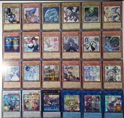 Yugioh Stamp Edition Secret Rare Complete 48 Card Set Japanese LPST - Image 1