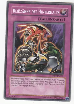 YU-GI-OH PLAYED Reisszahne des hinterhalts Common - Image 1