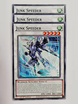 Yu Gi Oh - 3x L5DD-ENY35 Junk Speeder - Common - Image 1