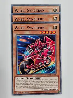 Yu Gi Oh - 3x L5DD-ENY08 Wheel Synchron - Common - Image 1