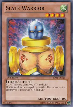 1x (NM) Slate Warrior - BP01-EN121 - Common - 1st Edition YuGiOh - Image 1