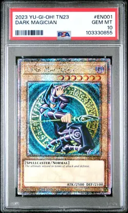 Dark Magician - PSA 10 - TN23-EN001 - Quarter Century Secret Rare - Yugioh - Image 1