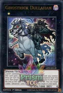 1st ed Ghostrick Dullahan ultra rare GFP2-EN139 Yugioh - Image 1