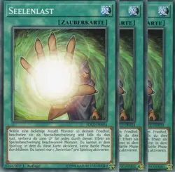 yugioh 3x Seelenlast SDCL-DE024 COMMON 1AUFLAGE DEUTSCH - Image 1