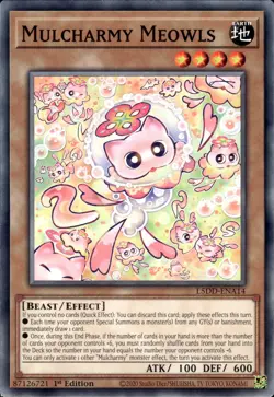 Mulcharmy Meowls - 1st Edition L5DD-ENA14 - NM - YuGiOh - Image 1