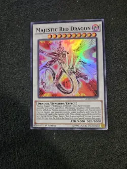 Majestic Red Dragon - LC5D-EN071 - Super Rare - 1st Edition - LP - Image 1