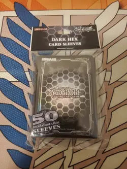 Yu-Gi-Oh! Dark Hex Card Sleeves (50ct) - Image 1