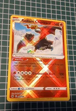 Pokemon TCG Radiant Charizard Crown Zenith Holo Card 020/159 Radiant ✅NM✅ - Image 1