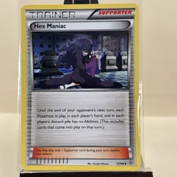 Hex Maniac Trainer Supporter - Pokemon Ancient Origins Card Single 75/98 - Image 1