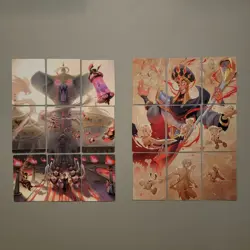 Disney's Lorcana: Reign of Jafar: Art Cards x18 - Art Puzzle Set x2 - Image 1