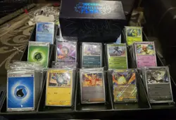 Pokemon Card Bulk lot Over 950 Cards, 3 Sealed Promos, 6 Ex, Box, Various Sets - Image 1