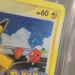 CGC 8.5 Pikachu 2009 Rumble 7/16 Holo Pokemon Card Rare Promo! Double Swirl! - Image 4