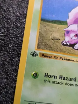 Nidoran 065/102 Base Set Unlimited Pokemon TCG Card Shadowless 1st Edition - Image 3