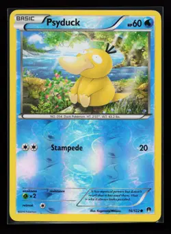 Psyduck 16/122 Reverse Holo Common XY - BREAKpoint Pokemon Card - Image 1