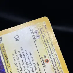 Zapdos #15 15/62 Holo Rare Fossil Vintage WOTC Pokemon Card - MP- CREASE - Image 5