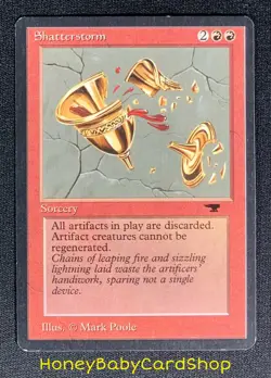 MTG Antiquities 1994 Shatterstorm LP+ Card ATQ Rare Old School 93/94 - Image 2