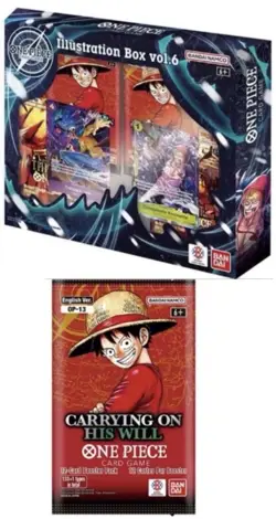 Bandai Trading Card Games One Piece Illustration Box Vol 6 PRESALE - Image 1