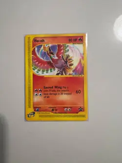 Pokemon TCG Ho-Oh Black Star Promos 52 Regular Promo Card - Image 1