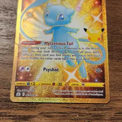 Mew 025/025 NM Secret Rare 2021 Pokemon 25th Celebrations 1 of 5 Shiny Mew Card - Image 2