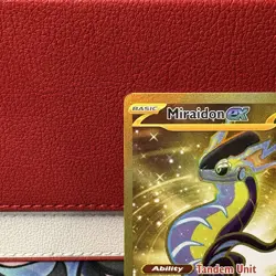 Miraidon EX 253/198 Scarlet & Violet Base Set Holo Hyper Rare Gold TCG Card - Image 2