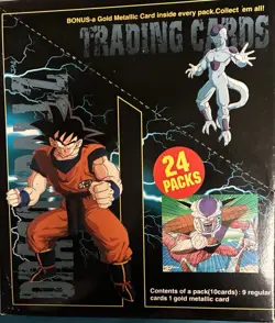 1999 Dragonball Z Series 3 Artbox Trading Card Art Box 24 Booster packs # 1510 - Image 3