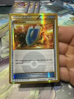 Pokemon Card VS Seeker 110/108 Secret Rare XY Roaring Skies Gold Rare - MP - Image 1