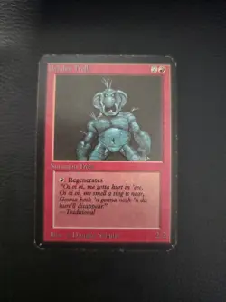 Uthden Troll Alpha Edition Regular MTG MP Magic Card - Image 1