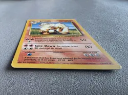 Pokemon TCG Card Arcanine 23/102 Uncommon Base Set Unlimited Vintage WOTC MP - Image 3