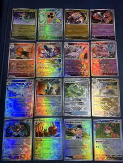 Prismatic Evolution Master Set Bulk 30 Cards - Image 1