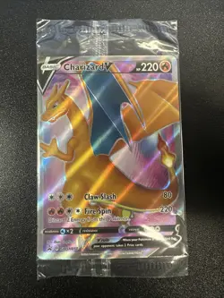 Charizard V SWSH050 SWSH: Sword & Shield Promo Cards Holo Sealed NM JL - Image 1