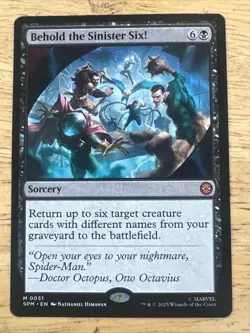 MTG Spider-Man M Behold the Sinister Six! #0051 - Image 1