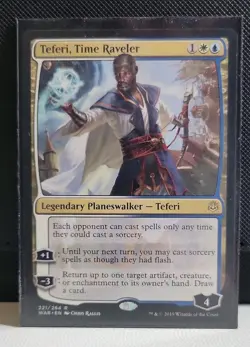 MTG Teferi, Time Raveler, NM-Mint, English War of the Spark - Image 1
