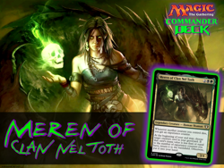 Meren of Clan Nel Toth MTG EDH Commander Deck! Golgari Sacrifice - Image 1
