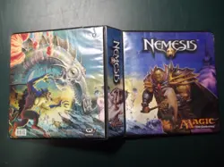 MTG Nemesis 2000 Ultra Pro Binder 3 Ring Magic The Gathering - Image 2