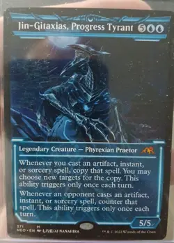 1x Jin-Gitaxias, Progress Tyrant Showcase NM-Mint, English Kamigawa: Ne - Image 1